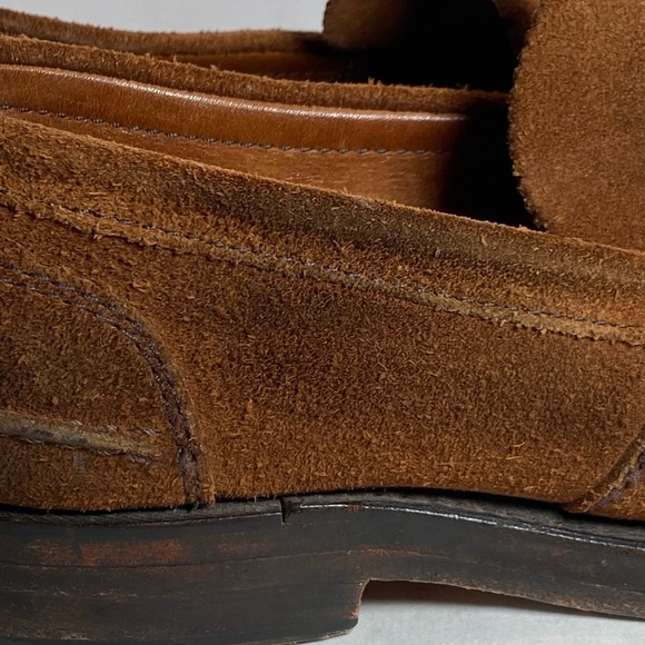 Church’s Pembrey Leather Suede Loafers Brown Men’s 7.5 (fits like an 8) - Picture 6 of 9